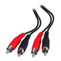 КАБЕЛЬ 2RCA-2RCA 3М REXANT черный