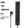 СЕТЕВОЙ ФИЛЬТР SMARTBUY 10A 2200BT 5 РОЗЕТОК 5 МЕТРОВ