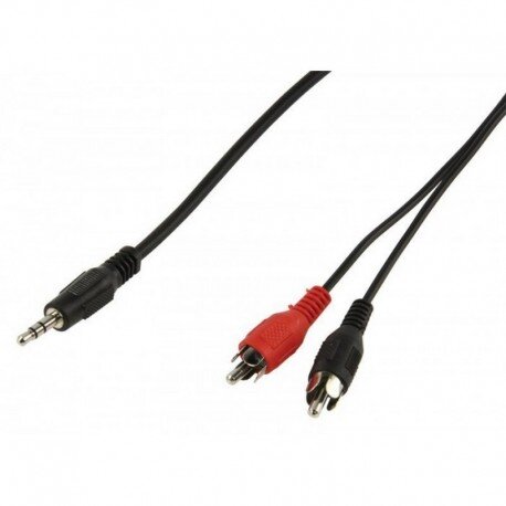 КАБЕЛЬ 2RCA- 3,5mm  1.5М REXANT