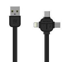 USB КАБЕЛЬ 3 В 1 REMAX 8-pin/micro/type-c