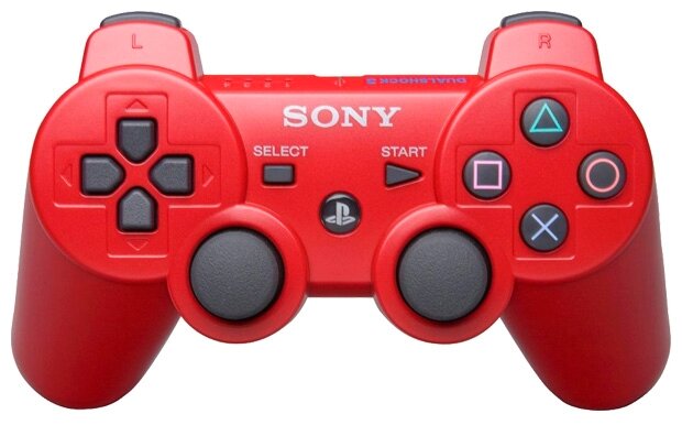 НоменклатураПрисоединенныеФайлы ДЖОЙСТИК ДЛЯ PS3 DUALSHOCK 3 КРАСНЫЙ
