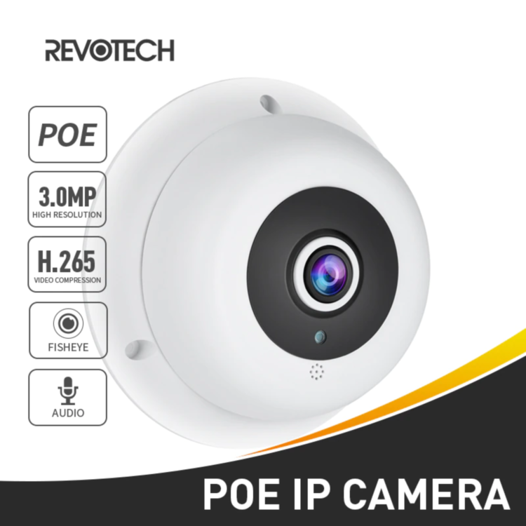 IP-КАМЕРА REVOTECH IF04-POE-AUDIO-FHW 2304*1296P