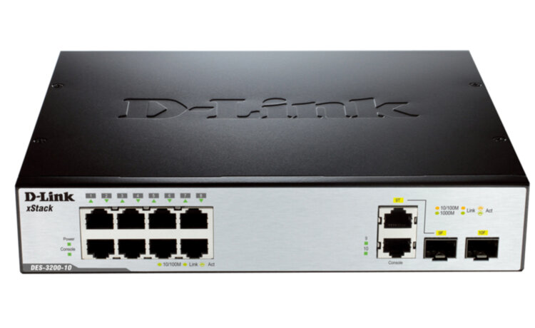 КОММУТАТОР D-LINK DES-3200-10