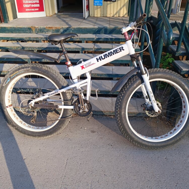 НоменклатураПрисоединенныеФайлы ВЕЛОСИПЕД HUMMER MONBIKE 26 БЕЛЫЙ