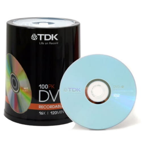 НоменклатураПрисоединенныеФайлы ДИСК DVD+R TDK 4.7G 16X SPEED