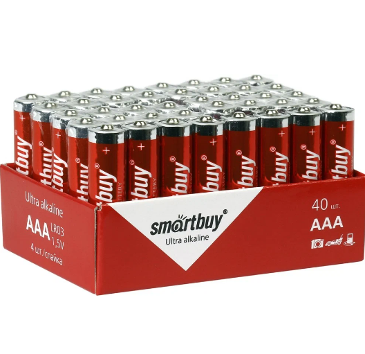 Батарейка Smartbuy LR03 алкалиновая ААА