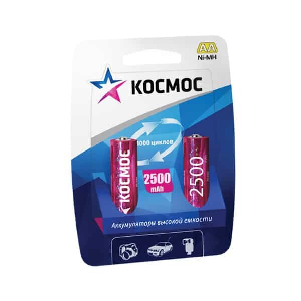 АККУМУЛЯТОР R6 КОСМОС 2500 MAh